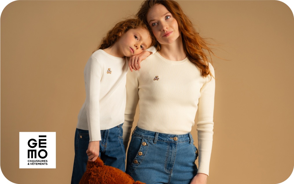 GÉMO | Vêtements & chaussures à petits prix pour toute la famille